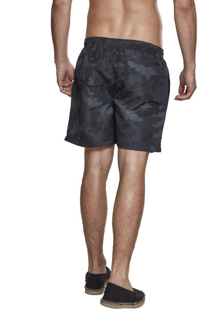 Urban Classics pánske maskáčové plavky
