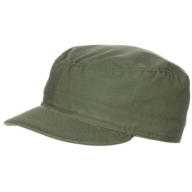 MFH Amerikanische Feldmütze BDU Rip stop, OD grün-stonewashed