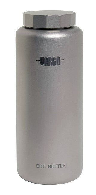 Vargo EDC Wasserflasche Titanium 1 l