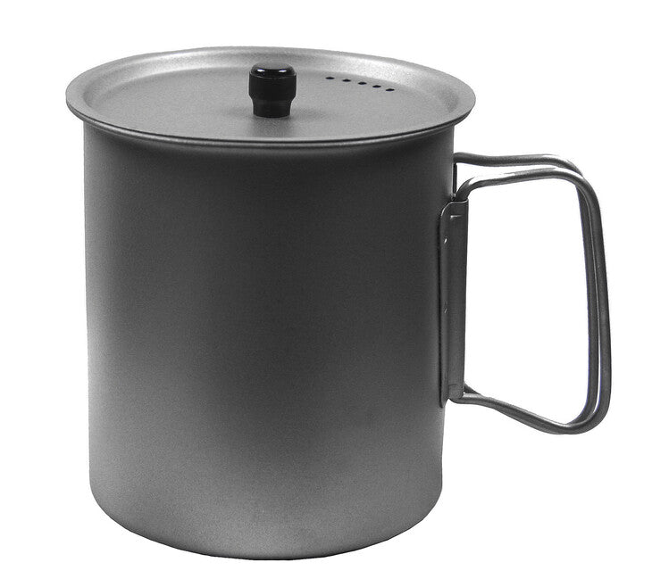 Vargo Ti-Lite Becher Titan Ultraleichter Becher mit deckel 0,75 L