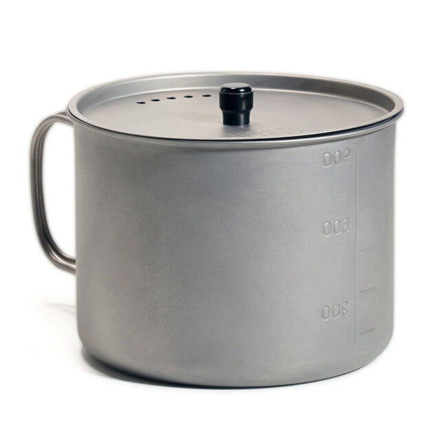 Vargo Ti-Lite Becher ultraleichter becher aus titan mit deckel 0,9 L
