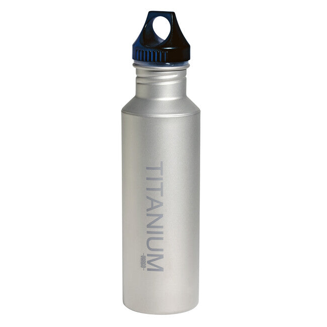 Vargo Titanium 650 ml Wasserflasche mit Kunststoffkappe