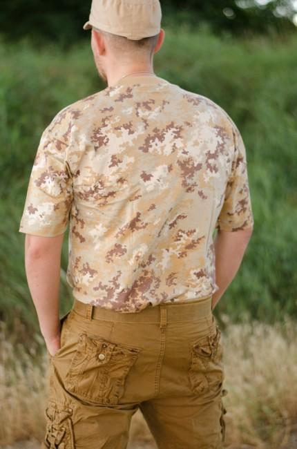 MFH Vegetato Desert Camouflage T-Shirt