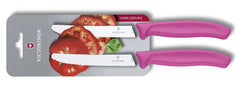 Victorinox Swiss Classic 2-teiliges Tomatenmesser-Set, rosa