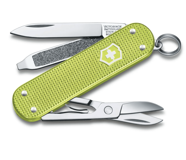 Victorinox Classic Colors Alox Lime Twist multifunkčný nôž 58 mm, zelená, 5 funkcií