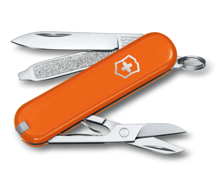 Victorinox Classic SD Colors Mango Tango multifunkčný nôž, oranžová, 7funkcií, blister