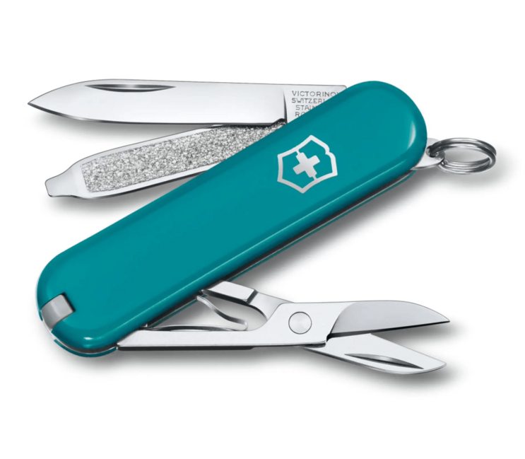 Victorinox Classic SD Colors Mountain Lake multifunkčný nôž, tyrkys, 7 funkcií