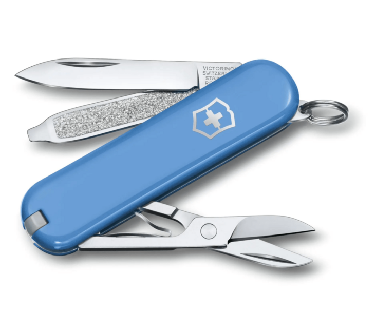 Victorinox Classic SD Colors Summer Rain multifunkčný nôž, bledomodrá, 7funkcií, blister