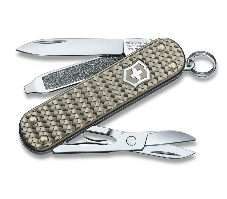 Victorinox Classic SD Precious Alox Infinite Grey multifunkčný nôž 58mm, šedá