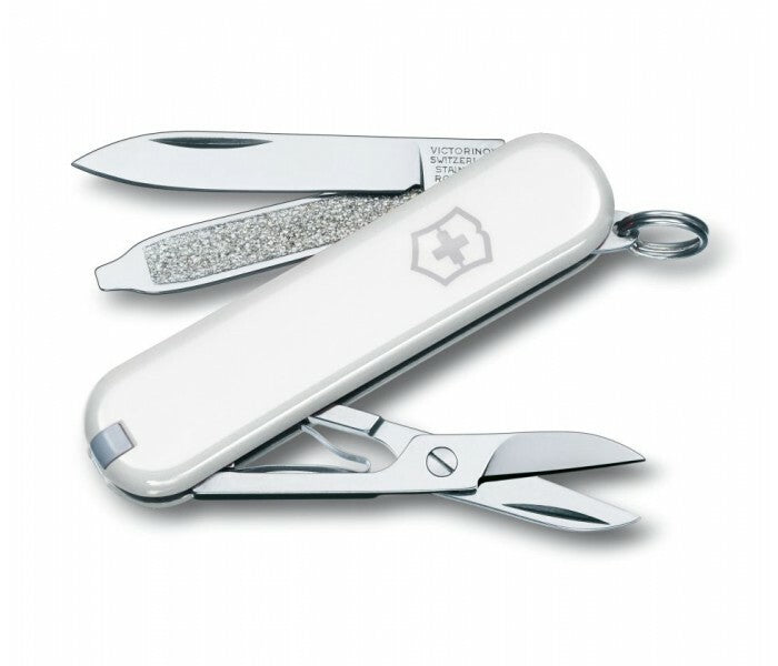 Victorinox Classic SD White multifunkčný nôž, biela, 7funkcií, blister