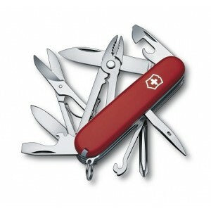 Victorinox Deluxe Tinker multifunkčný nôž 91 mm, červená, 17 funkcií