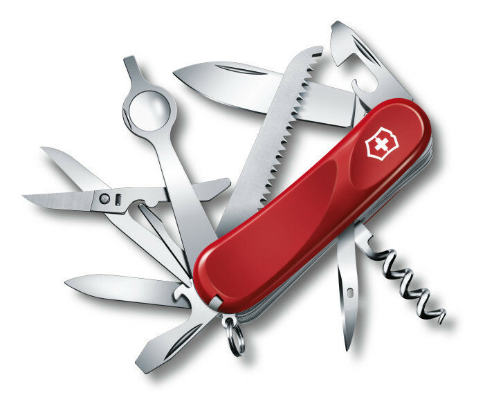 Victorinox Evolution 23 multifunkčný nôž 85 mm, červená, 17 funkcií