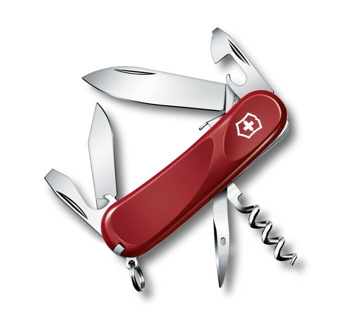 Victorinox Evolution S101 multifunkčný nôž 85 mm, červená, 12 funkcií