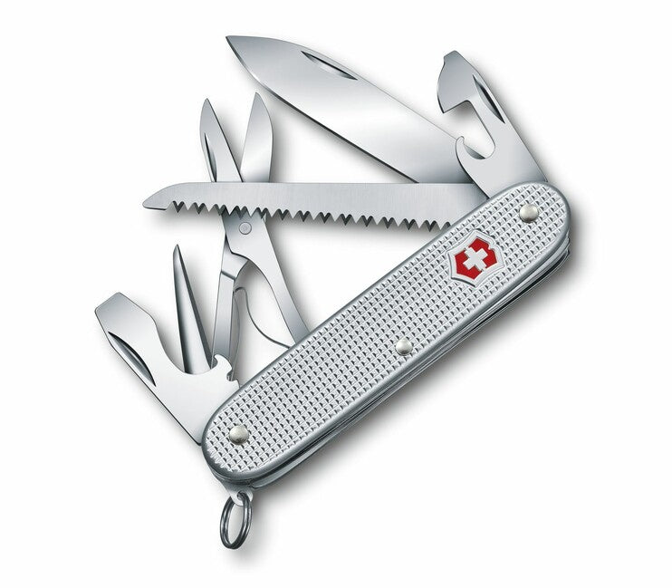 Victorinox Farmer X Alox multifunkčný nôž 93 mm, hliník, 10 funkcií
