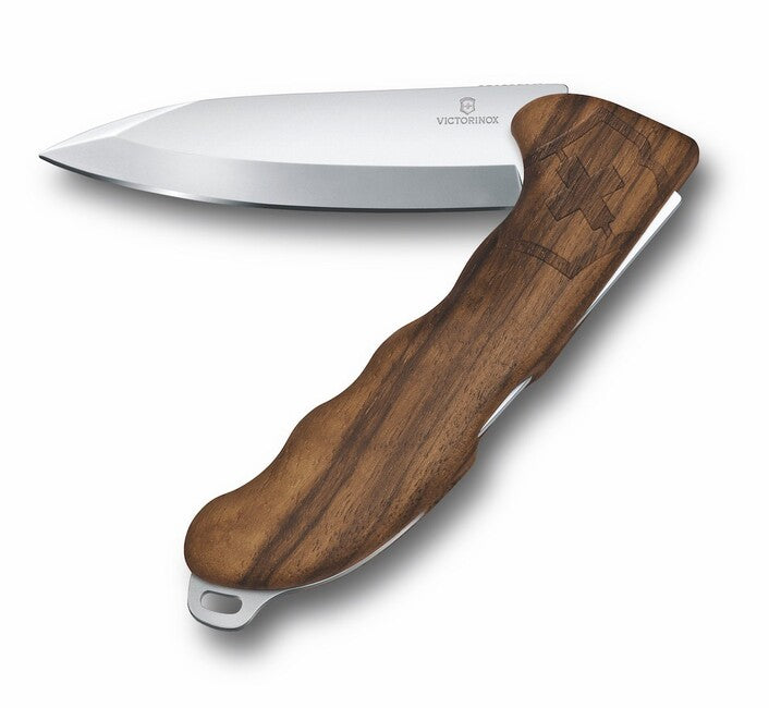 Victorinox Hunter Pro Wood lovecký vreckový nôž 9,6 cm, orechové drevo