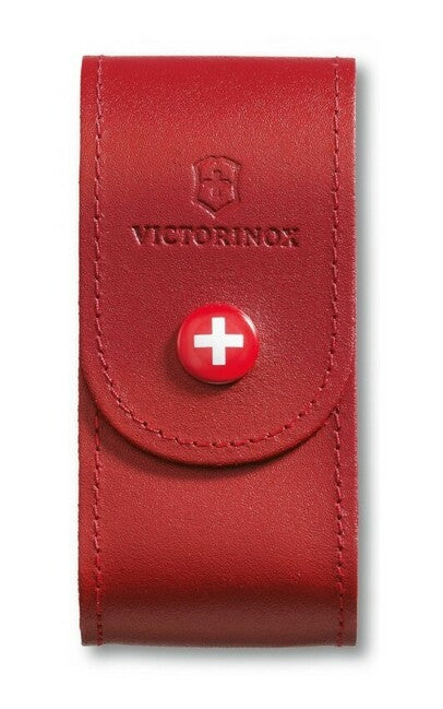 Victorinox 91mm Lederscheide rot