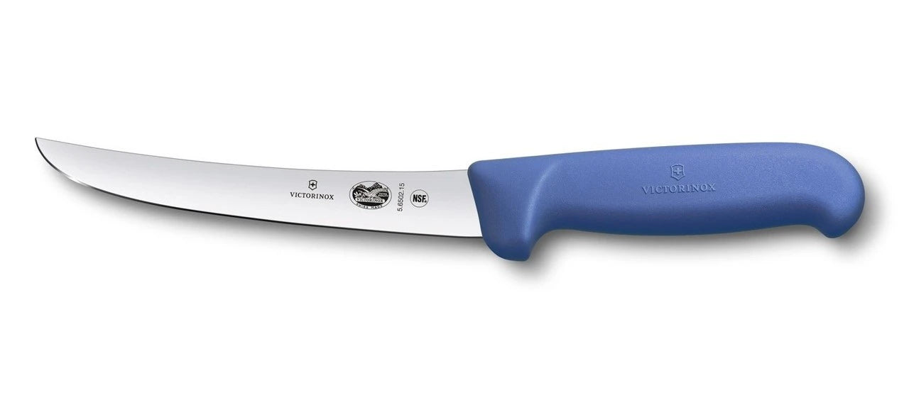 Victorinox Kuchynský vykosťovací nôž Fibrox , modrá