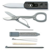 Victorinox SwissCard Multifunktionskarte 10in1 schwarz