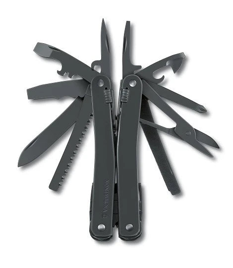 Victorinox Multifunkčné náradie vo vojenskom puzdre SwissTool Spirit PVD