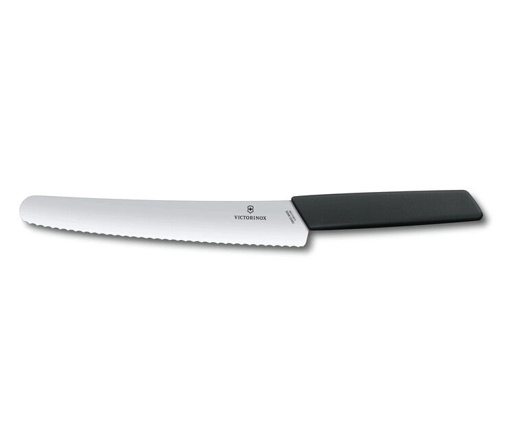 Victorinox Nôž na pečivo a cukrovinky Swiss Modern, čierna