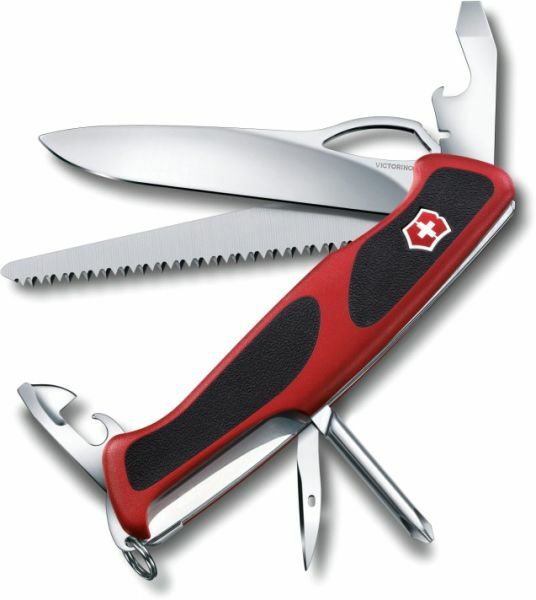 Victorinox RangerGrip 78 multifunkčný nôž 130 mm, červeno-čierna, 12 funkcií, blister
