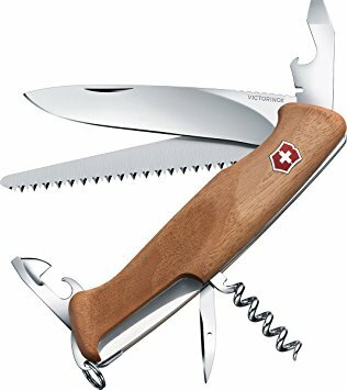Victorinox RangerWood 55 multifunkčný nôž 130 mm, orechové drevo, 10 funkcií , blister