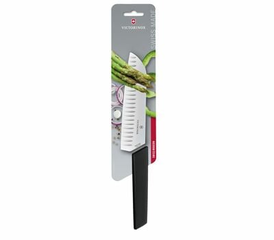 Victorinox Santoku nôž Swiss Modern, čierna