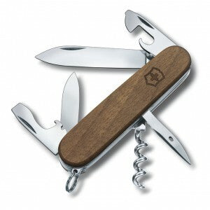 Victorinox Spartan Wood multifunkčný nôž 91 mm, orechové drevo, 10 funkcií