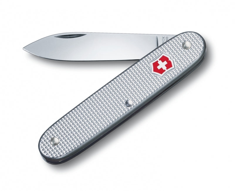 Victorinox Swiss Army 1 Alox vreckový nôž 93 mm, strieborná, vrúbkovaná rukoväť