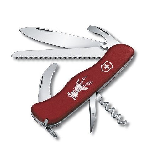 Victorinox vreckový nôž Hunter 111mm, červený