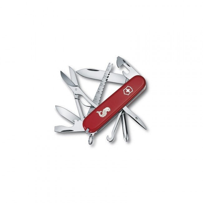 Victorinox vreckový nôž červený 91mm Fisherman