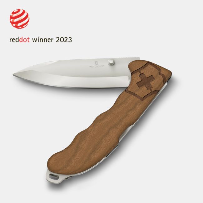 Victorinox Vreckový nôž Evok Wood, hnedý
