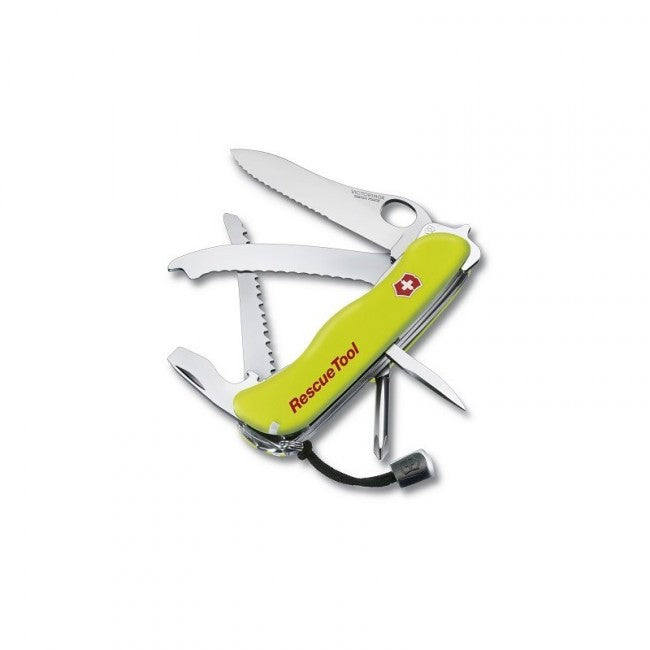 Victorinox vreckový nôž reflexný žltý 111mm Rescue Tool s púzdrom
