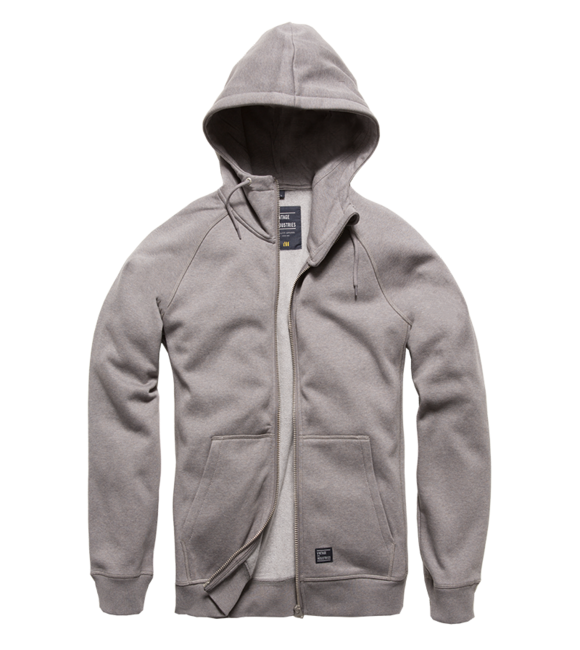 Vintage Industries Basing hoodie, anthrazit