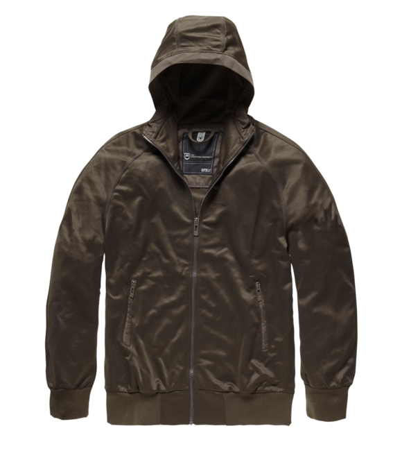 Vintage Industries Nickleys trainingsjacke, greenstone