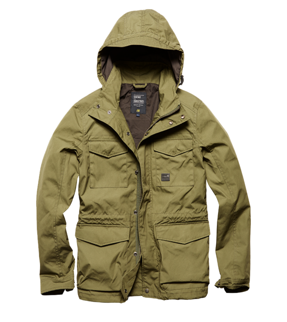 Vintage Industries Thomas jacke drab