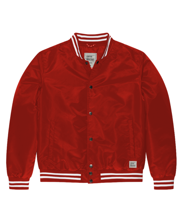 Vintage Industries Chapman Jacke, leuchtend rot
