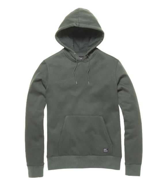 Vintage Industries Derby-Kapuzenpullover, mittelgrau