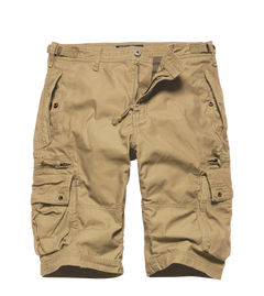 Vintage Industries Gandor kurze Hose, Dark khaki