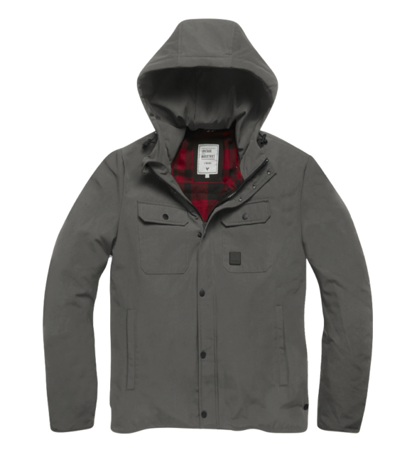 Vintage Industries Gareth Jacke, steingrau