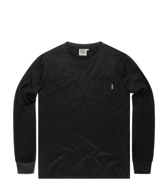 Vintage Industries Grant Langarm-T-shirt, schwarz