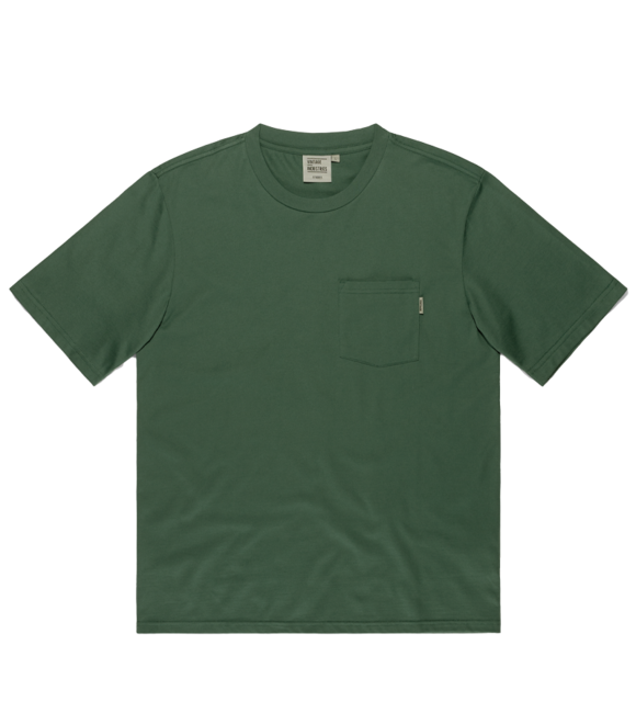 Vintage Industries Graues taschen-T-shirt, grau
