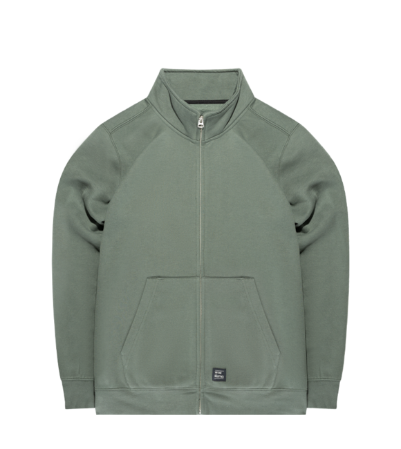 Vintage Industries Harold herren Sweatshirt mit Reißverschluss, mittelgrau