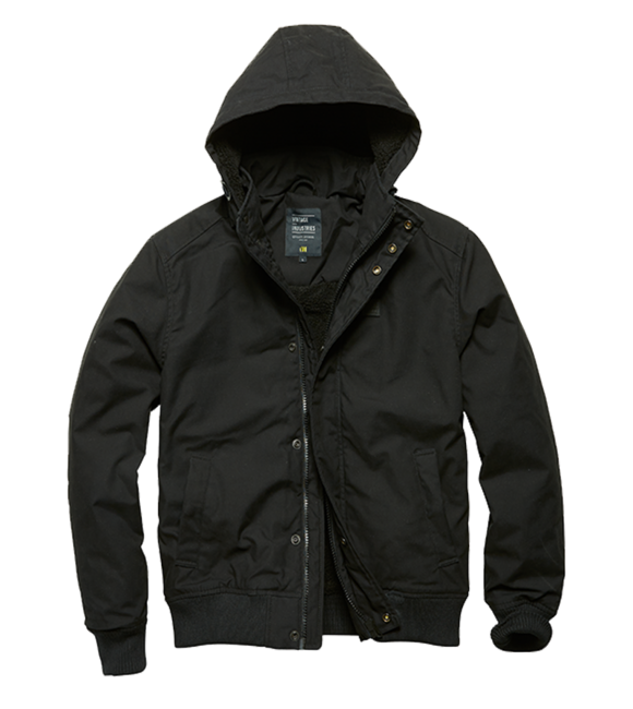 Vintage Industries Hudson Jacke, schwarz