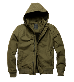 Vintage Industries Hudson Jacke, dunkeloliv