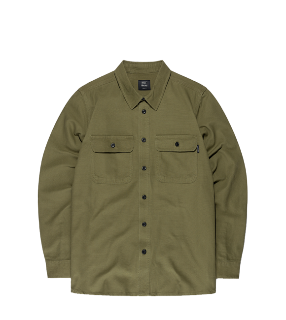Vintage Industries Baron Hemd, greenstone