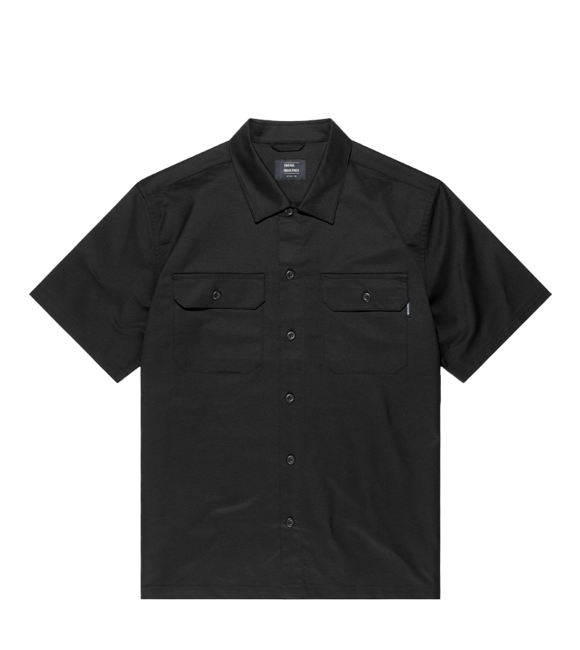 Vintage Industries Dexter Hemd schwarz