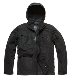 Vintage Industries Levin Jacke, schwarz