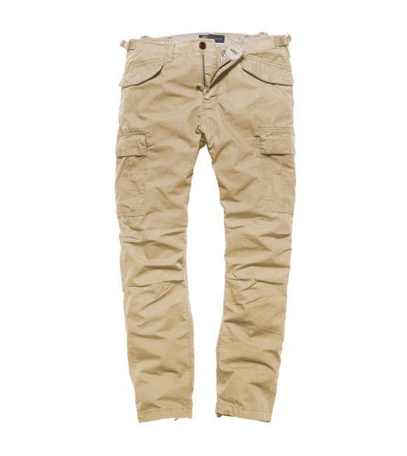 Vintage Industries Miller M65 trousers, beige