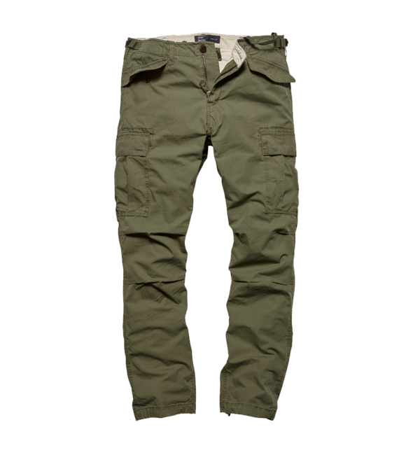 Vintage Industries Miller M65 hose, olivgrün